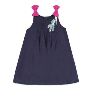 Catamini Navy‎ Blue Sundress with Bow 18 Months Cotton